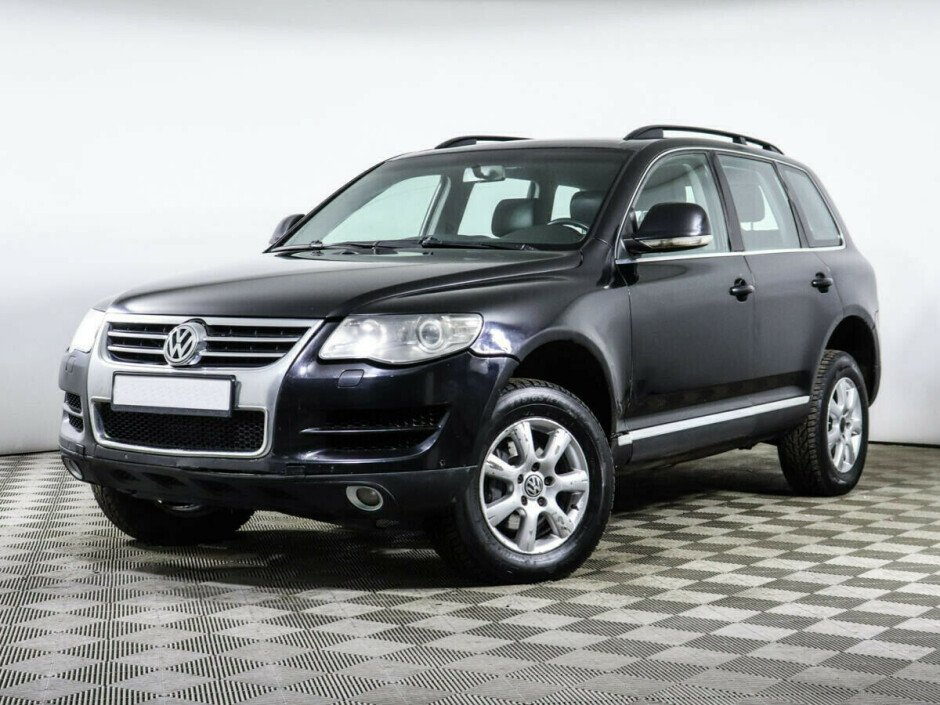2008 Volkswagen Touareg  №6398517, Черный металлик, 568000 рублей - вид 1