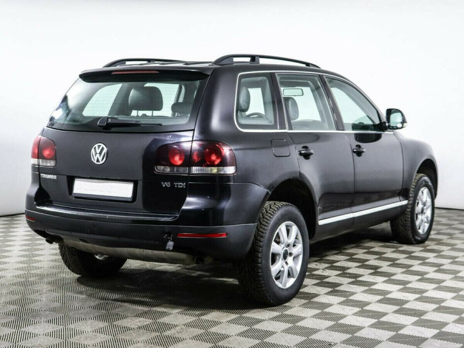 2008 Volkswagen Touareg  №6398517, Черный металлик, 568000 рублей - вид 3