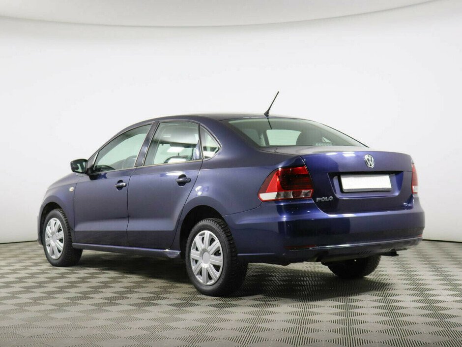 2018 Volkswagen Polo  №6398524, Синий металлик, 651000 рублей - вид 3