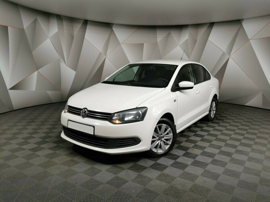 2015 Volkswagen Polo  №6398531, Белый металлик, 498000 рублей - вид 1