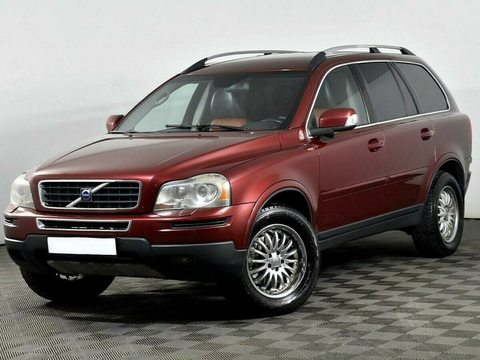 2008 Volvo Xc90  №6398595, Красный металлик, 657000 рублей - вид 1