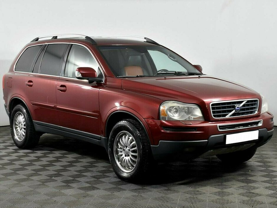 2008 Volvo Xc90  №6398595, Красный металлик, 657000 рублей - вид 2
