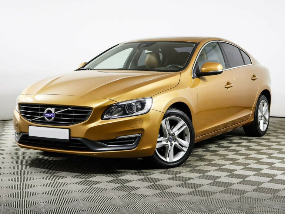 2014 Volvo S60  №6398599, Золотой , 1137000 рублей - вид 1