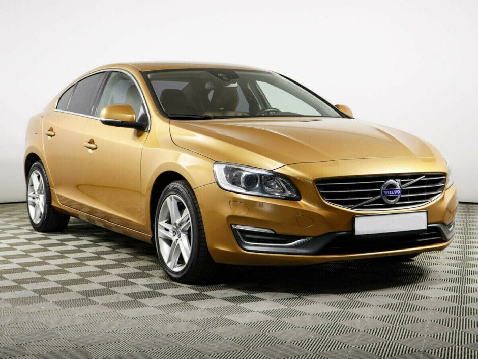 2014 Volvo S60  №6398599, Золотой , 1137000 рублей - вид 2