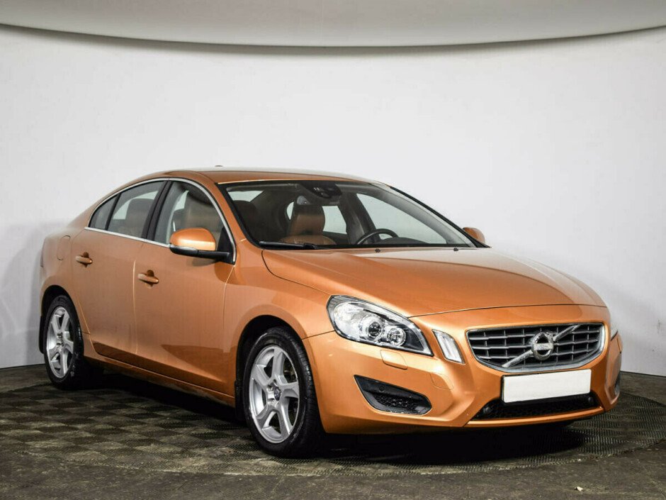 2012 Volvo S60  №6398617, Оранжевый металлик, 622000 рублей - вид 2