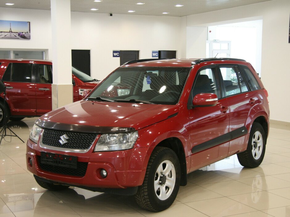 2010 Suzuki Grand-vitara , Красный металлик - вид 1