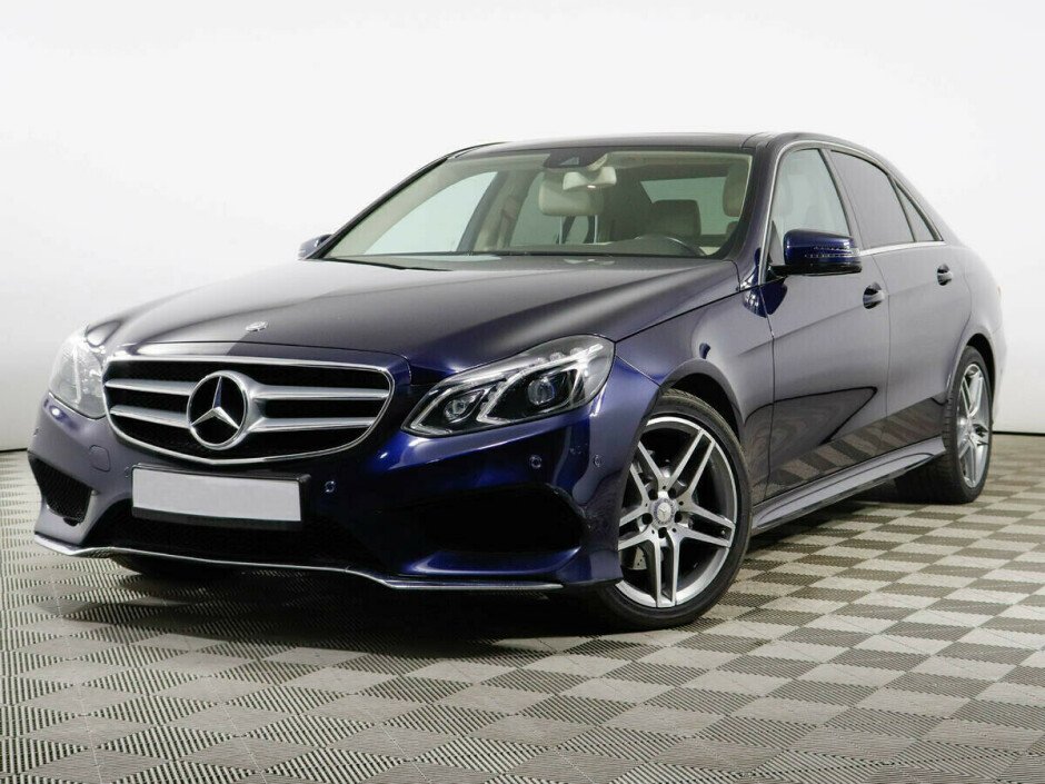 2015 Mercedes-Benz E-klass , Синий  - вид 1