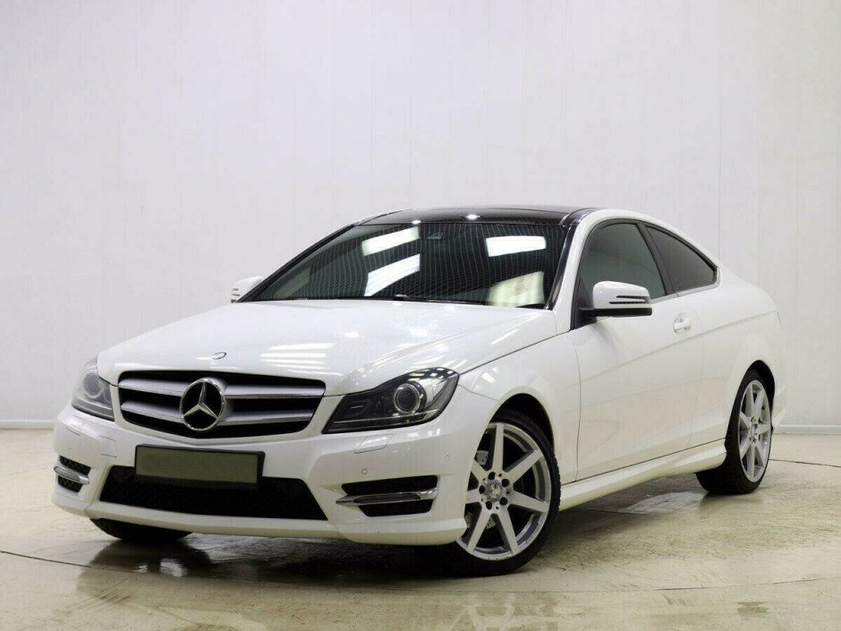 2013 Mercedes-Benz C-klass , Белый металлик - вид 1