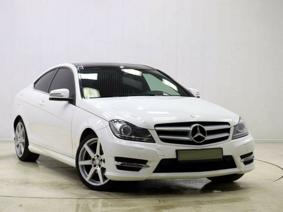 2013 Mercedes-Benz C-klass , Белый металлик - вид 2
