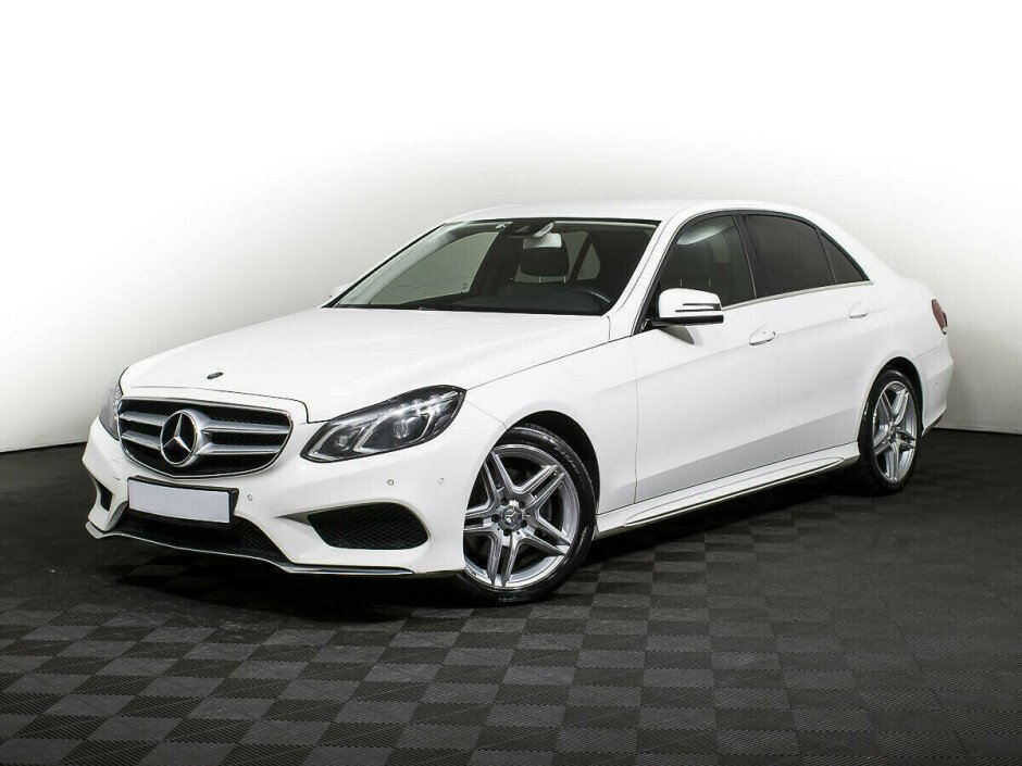 2015 Mercedes-Benz E-klass , Белый металлик - вид 1