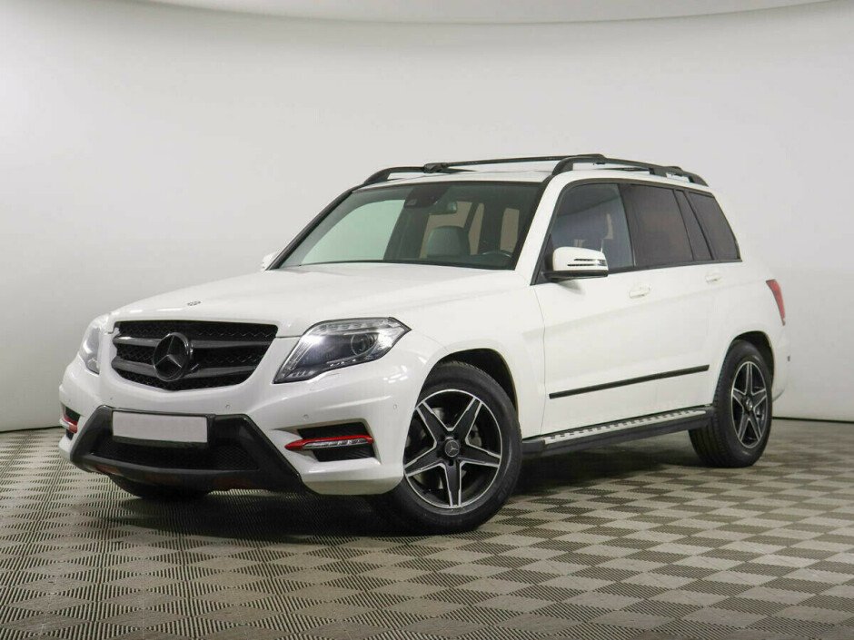 2013 Mercedes-Benz Glk-klass , Белый металлик - вид 1