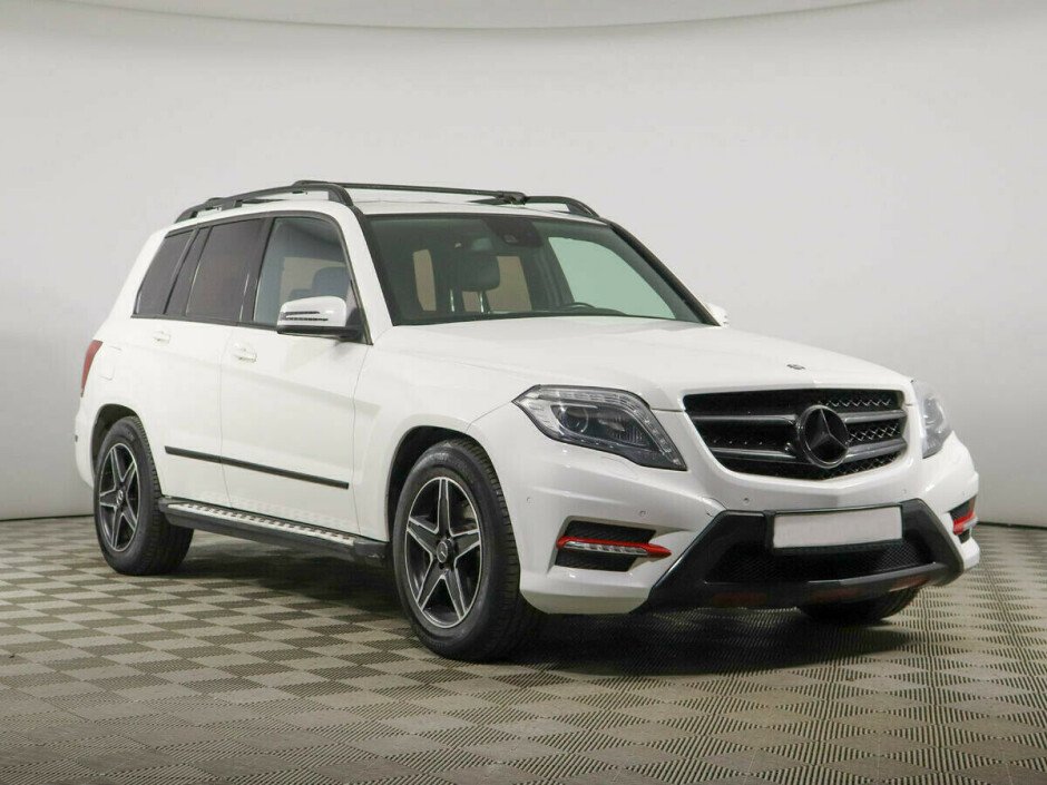 2013 Mercedes-Benz Glk-klass , Белый металлик - вид 2