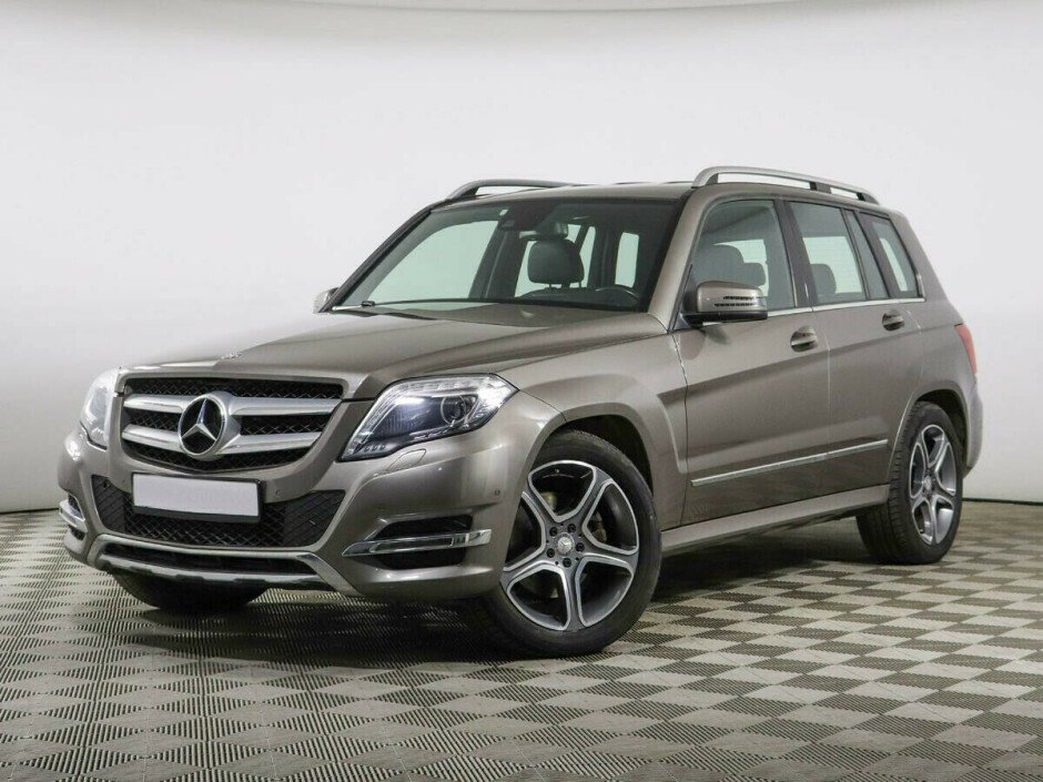 2015 Mercedes-Benz Glk-klass , Коричневый металлик - вид 1