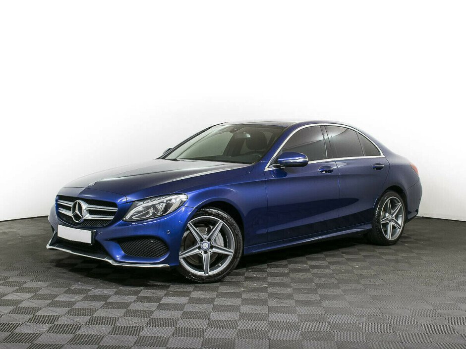 2016 Mercedes-Benz C-klass , Синий металлик - вид 1