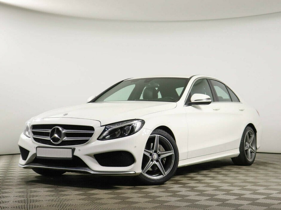 2016 Mercedes-Benz C-klass , Белый металлик - вид 1