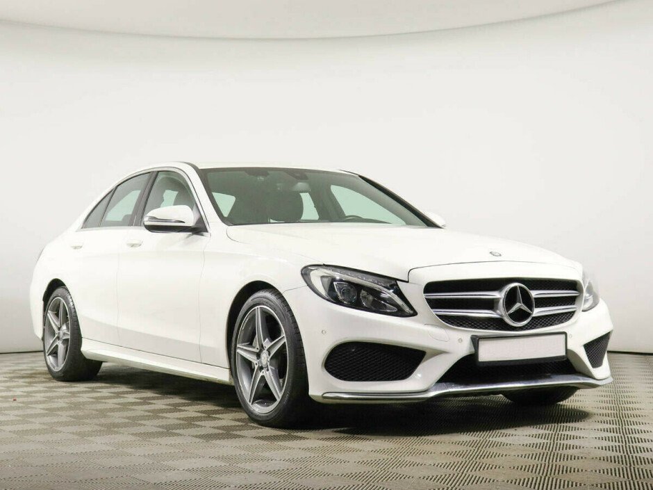 2016 Mercedes-Benz C-klass , Белый металлик - вид 2