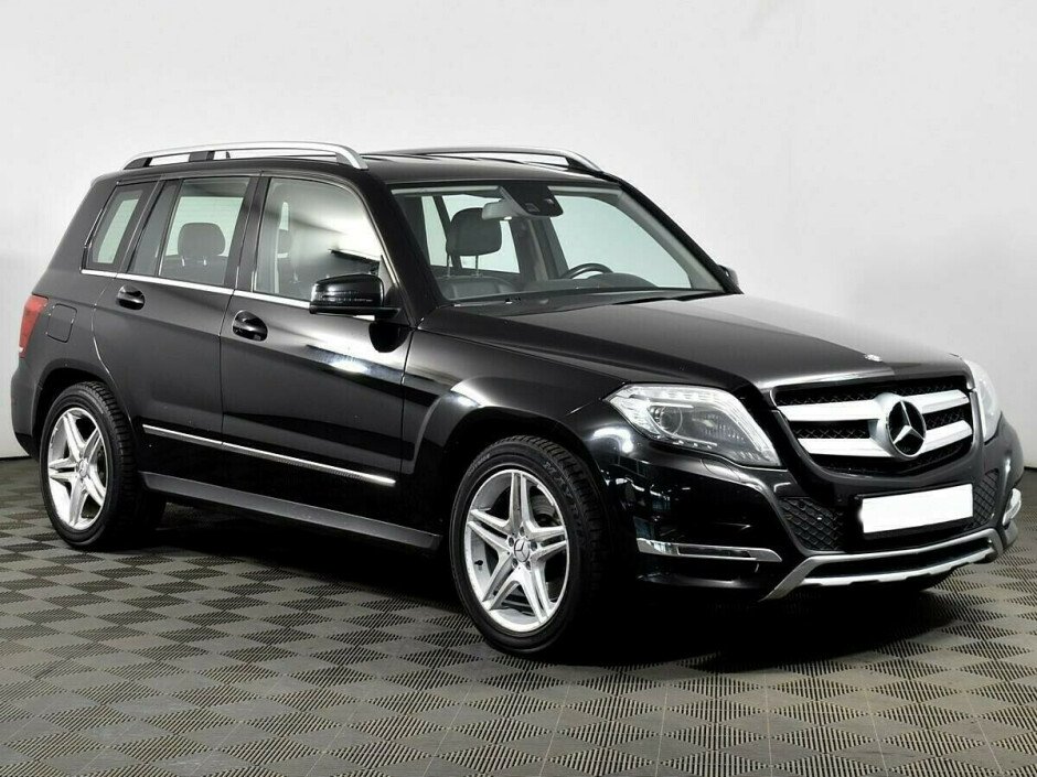 2014 Mercedes-Benz Glk-klass , Черный металлик - вид 2