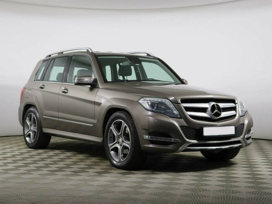2013 Mercedes-Benz Glk-klass , Коричневый металлик - вид 2