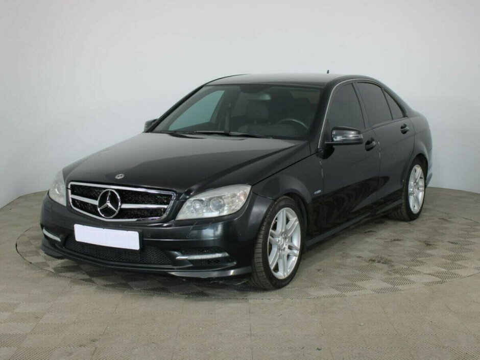 2010 Mercedes-Benz C-klass  №6398907, Черный металлик, 598000 рублей - вид 1