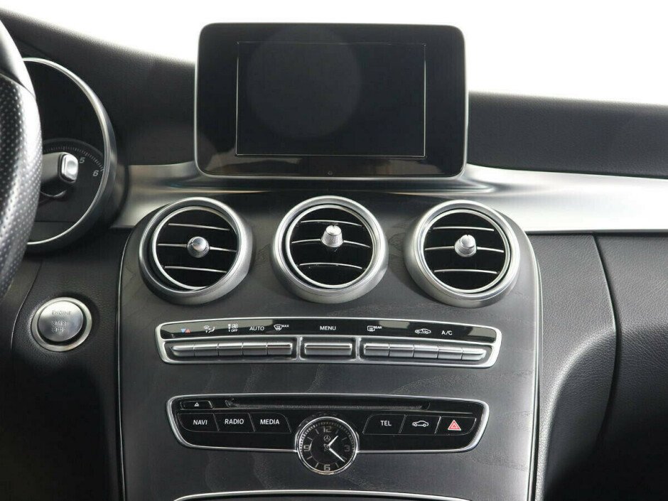 2017 Mercedes-Benz C-klass , Черный металлик - вид 7