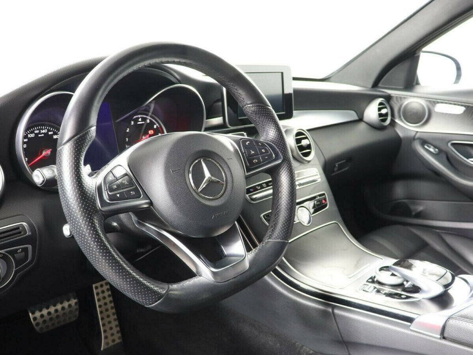 2017 Mercedes-Benz C-klass , Черный металлик - вид 9