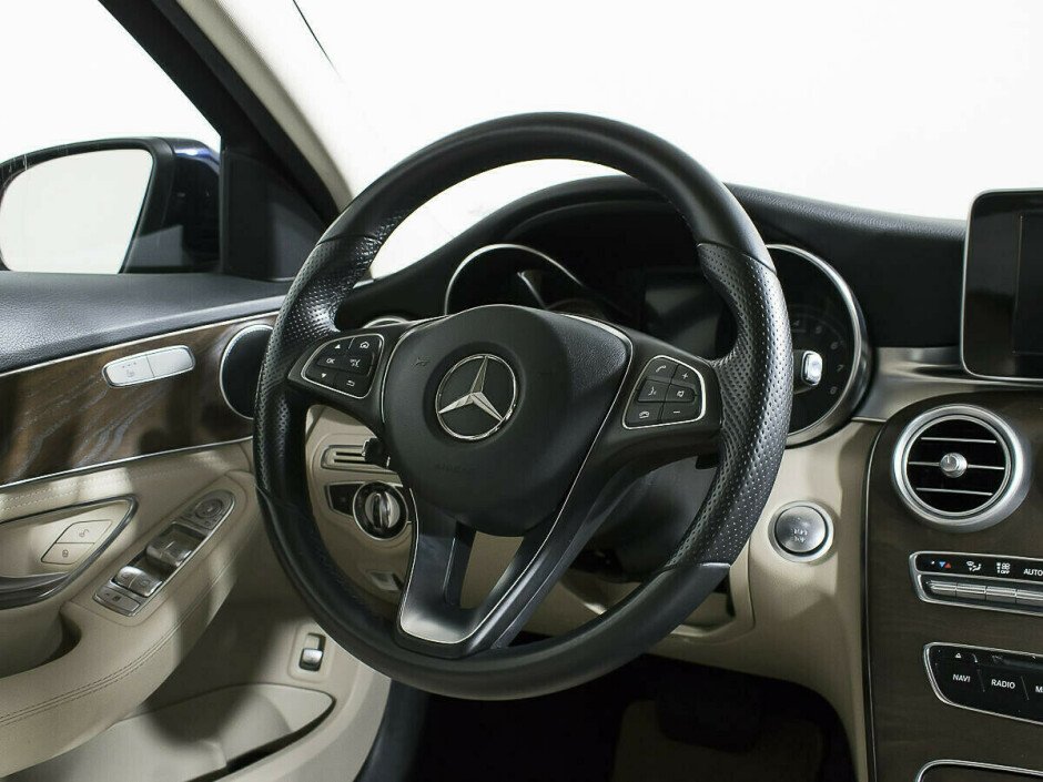 2015 Mercedes-Benz C-klass , Черный металлик - вид 6