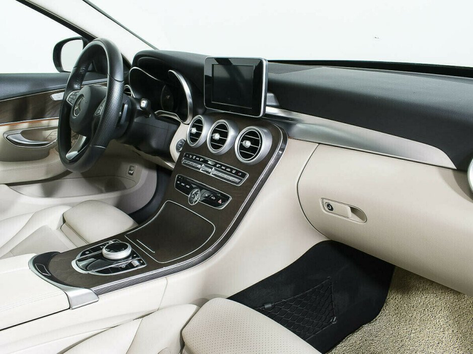 2015 Mercedes-Benz C-klass , Черный металлик - вид 9