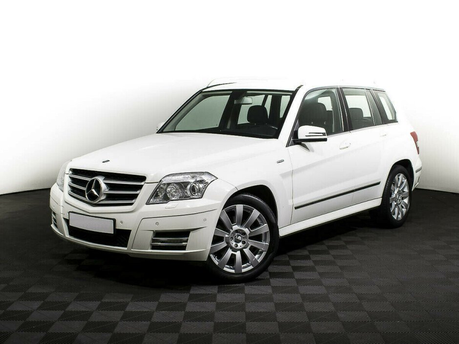 2014 Mercedes-Benz Glk-klass , Белый металлик - вид 1