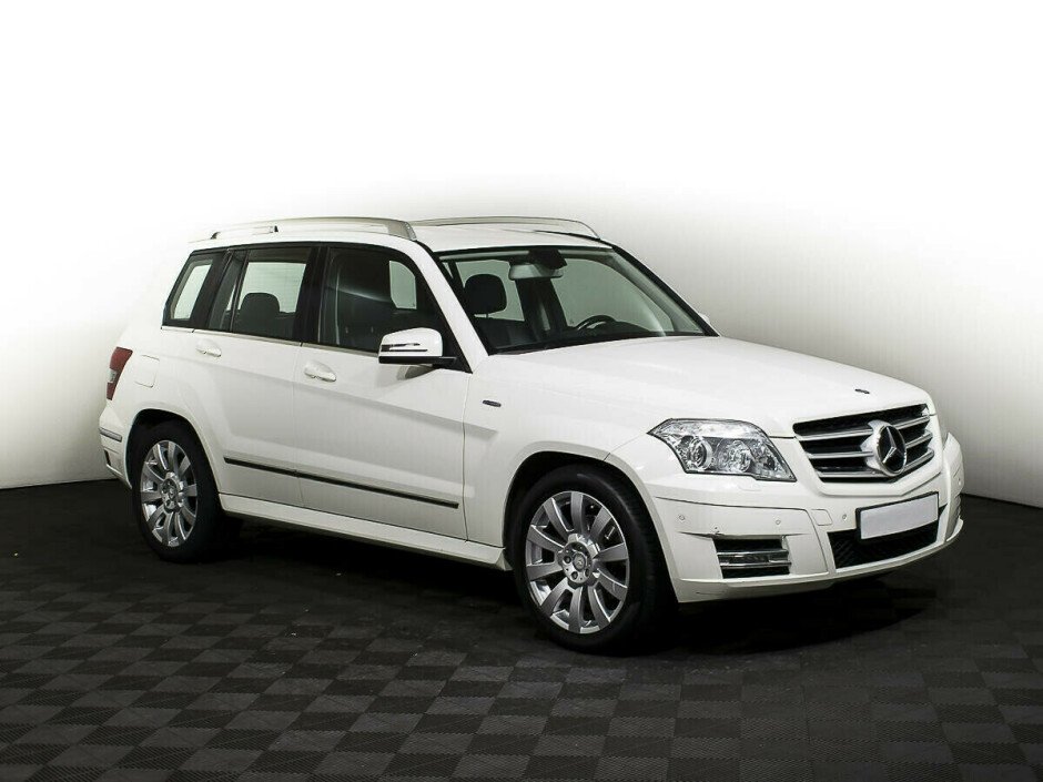 2014 Mercedes-Benz Glk-klass , Белый металлик - вид 2