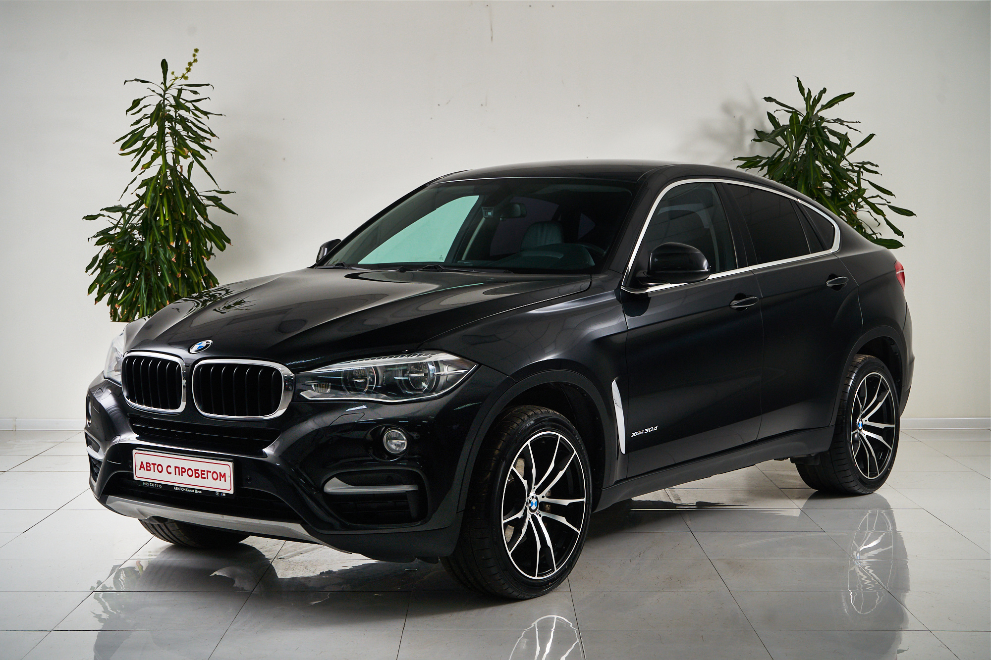2015 BMW X6 , Черный - вид 1