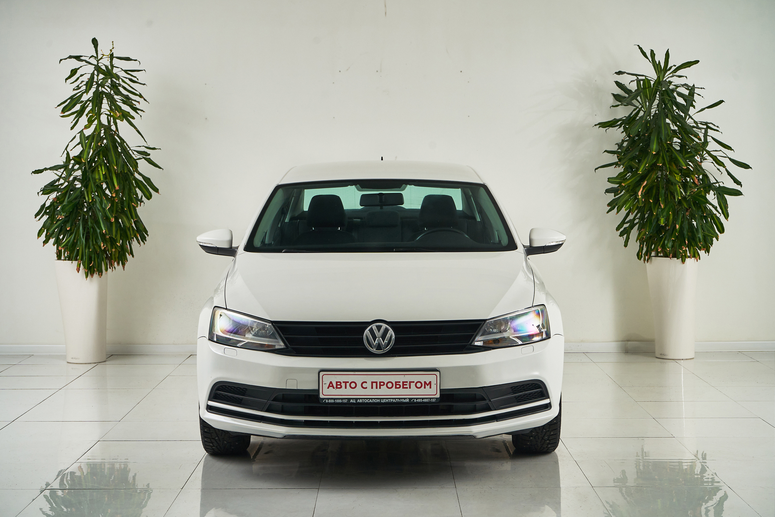 2015 Volkswagen Jetta , Белый - вид 2