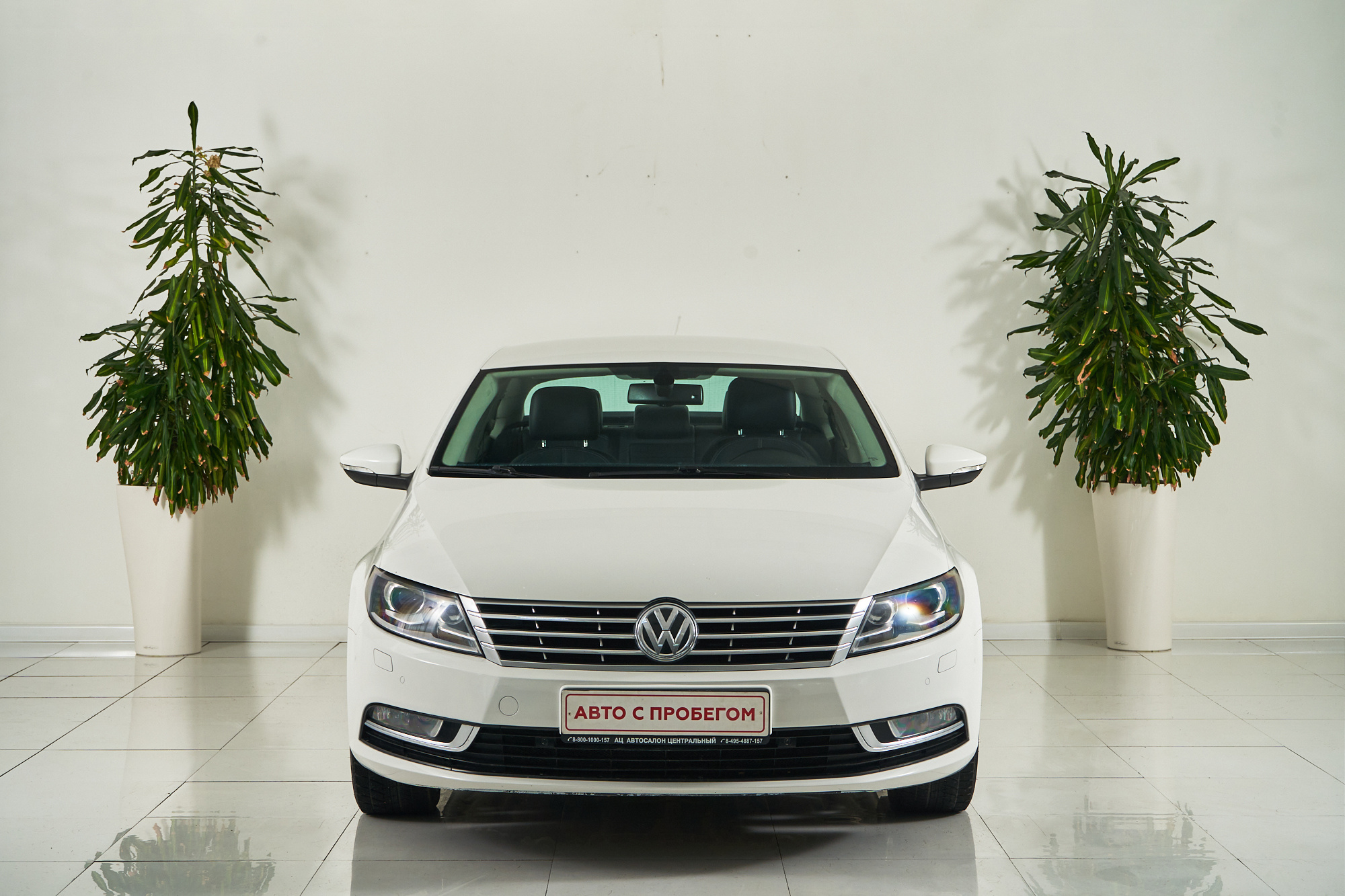 2014 Volkswagen Passat-cc , Белый - вид 3