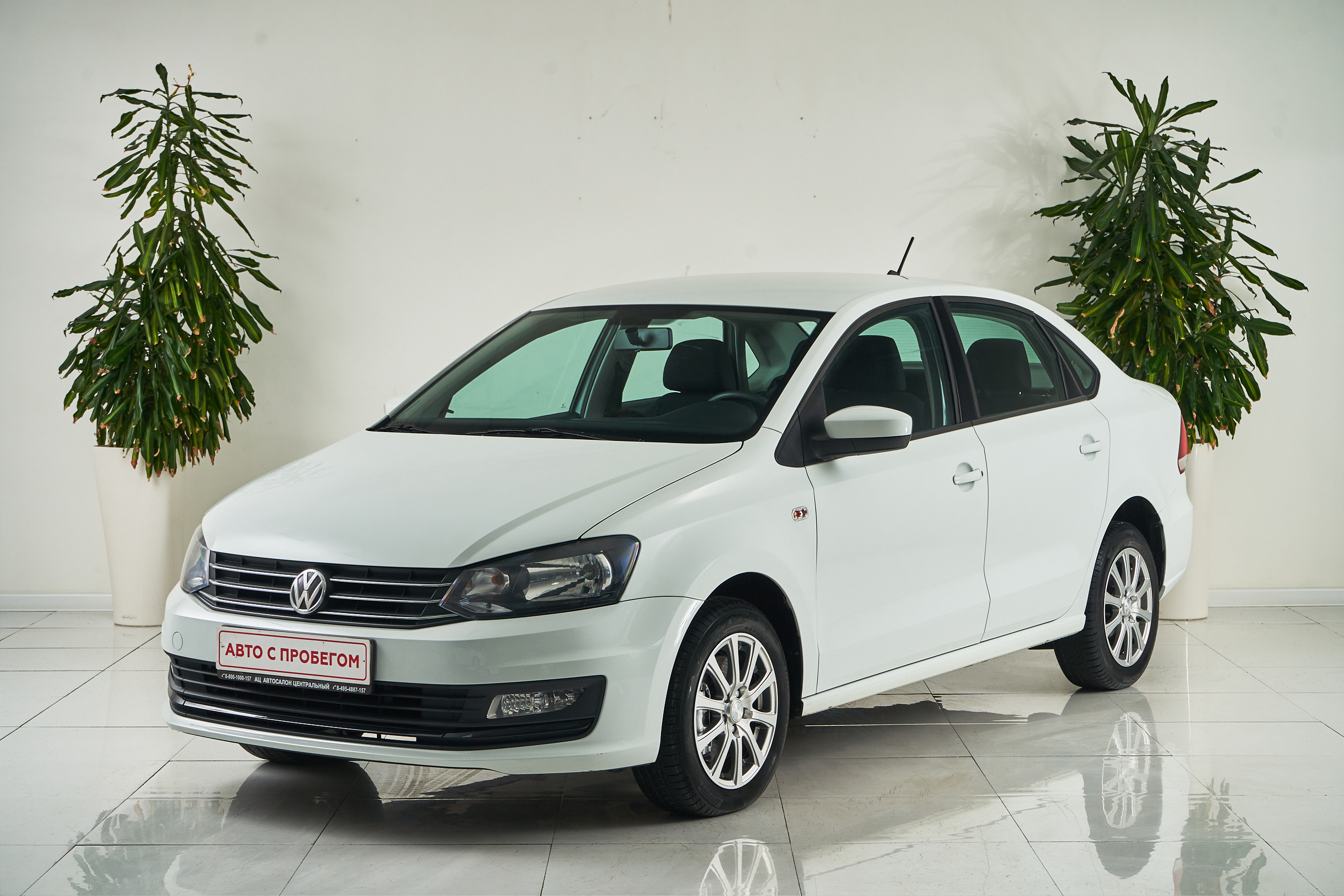 2018 Volkswagen Polo  №6553160, Белый, 829000 рублей - вид 1