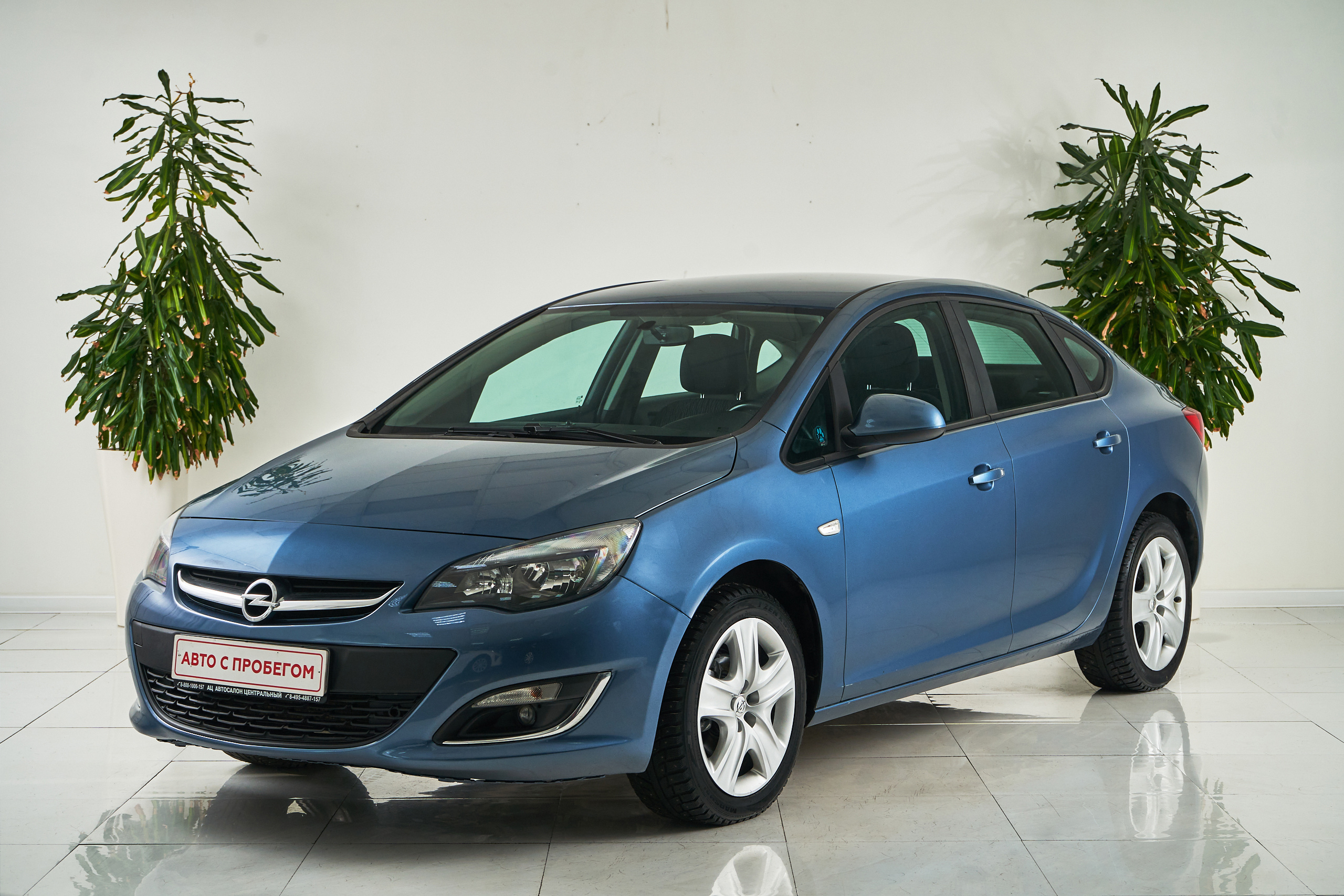 2012 Opel Astra , Синий - вид 1
