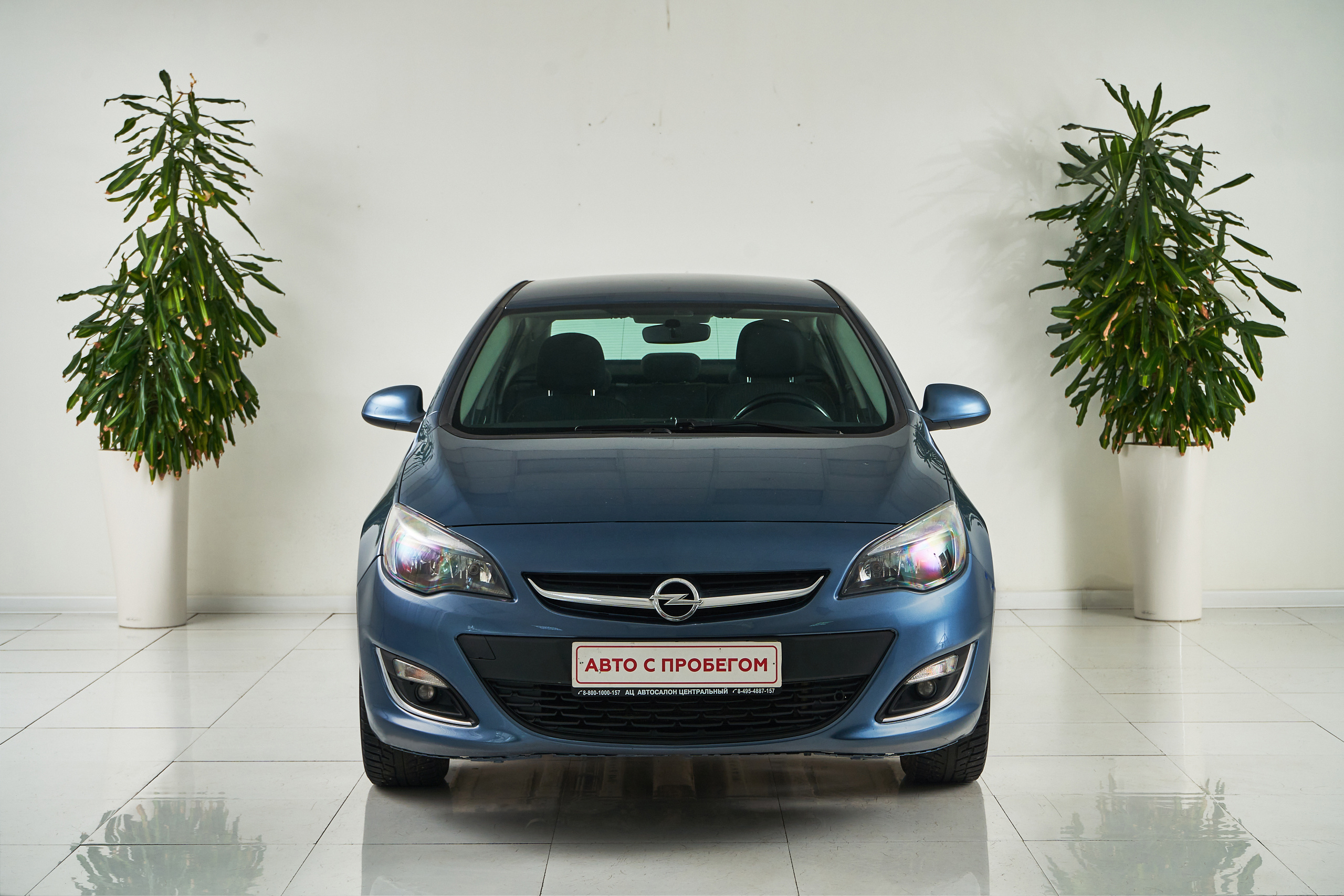 2012 Opel Astra , Синий - вид 2