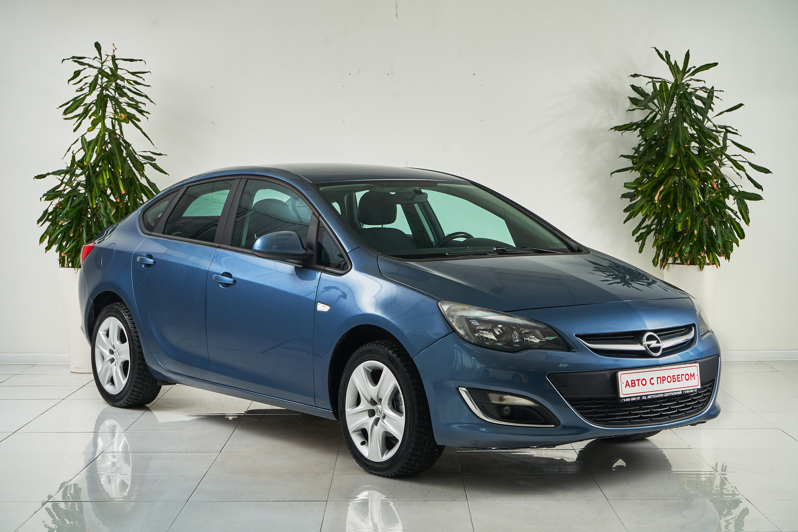 2012 Opel Astra , Синий - вид 3