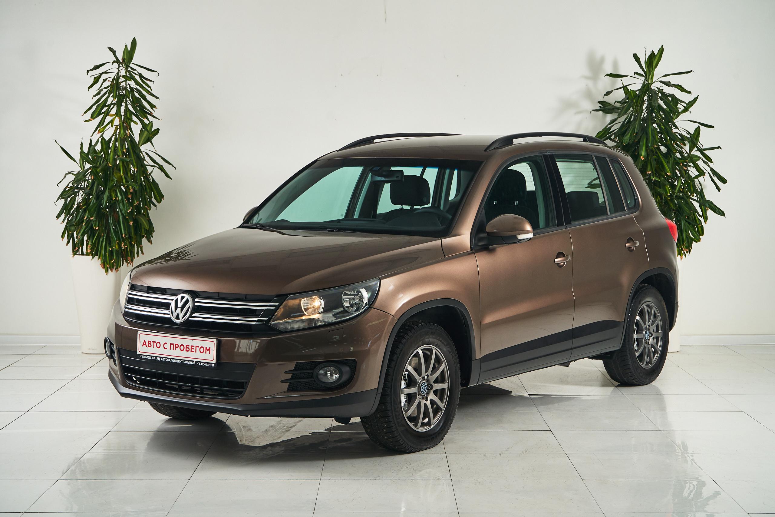 2014 Volkswagen Tiguan  №6788145, Коричневый, 949000 рублей - вид 1