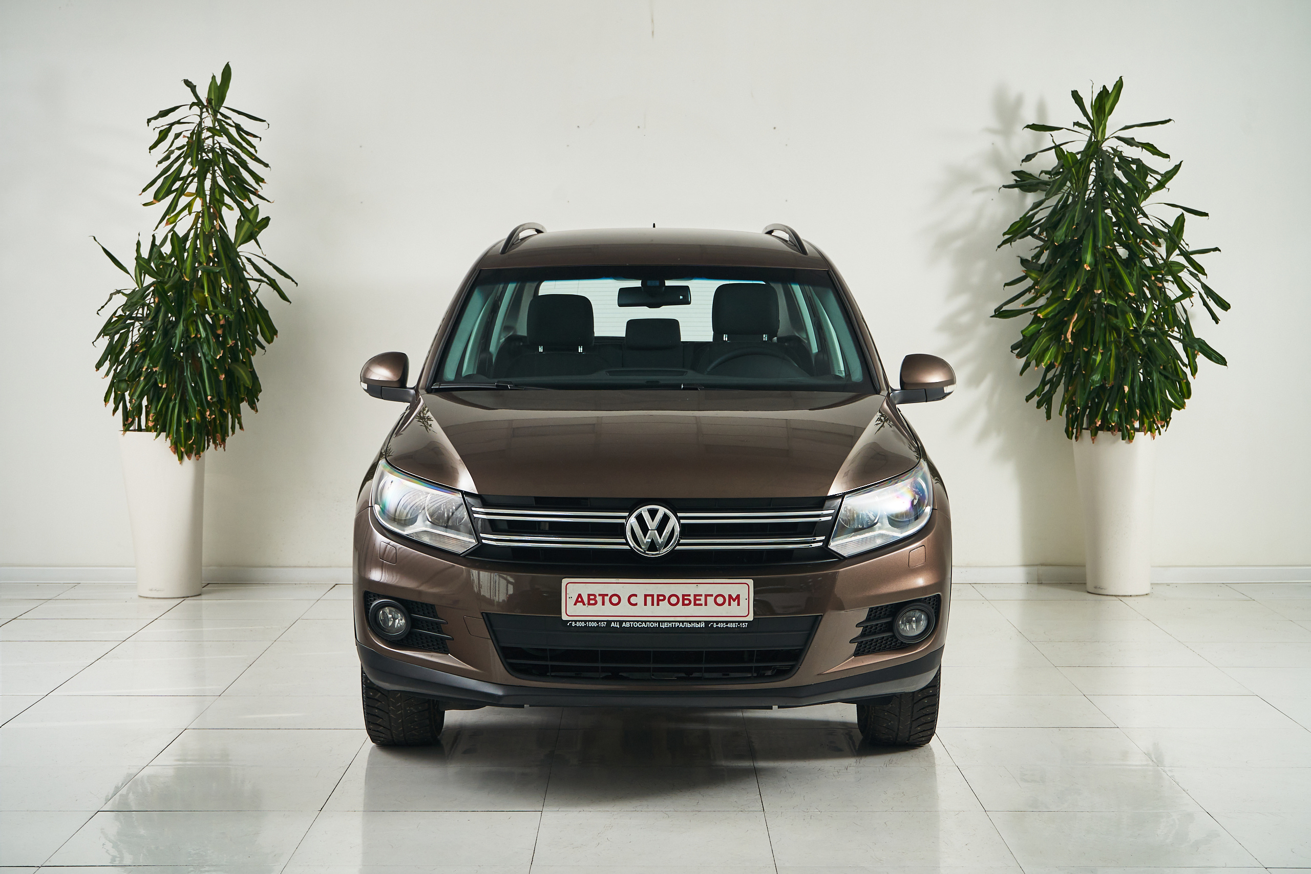 2014 Volkswagen Tiguan  №6788145, Коричневый, 949000 рублей - вид 2