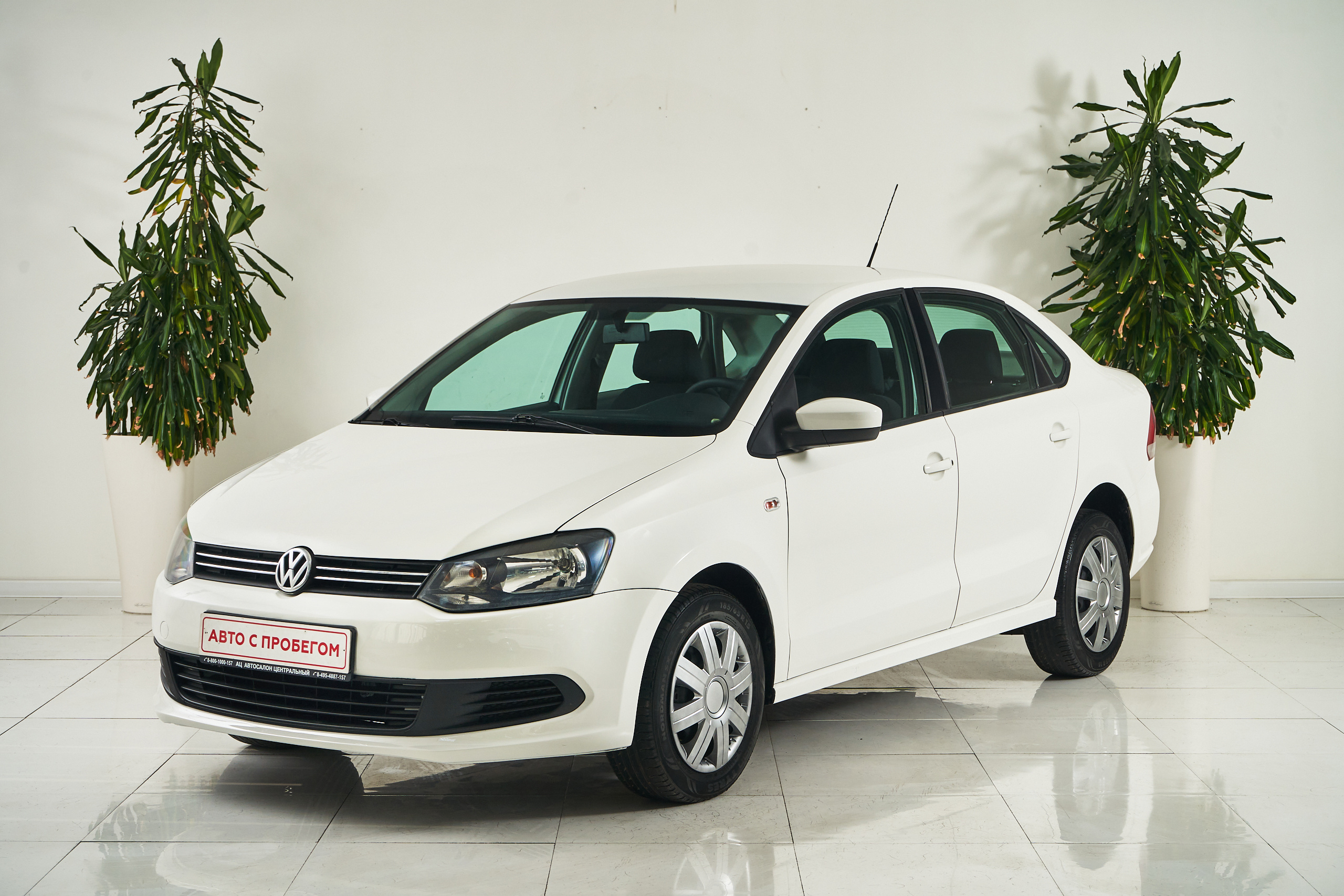 2011 Volkswagen Polo  №6788228, Белый, 439000 рублей - вид 1